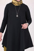 Women's Oversize Black Tunic