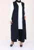 Women's Oversize Navy Blue Cardigan Pants Set