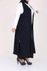 Women's Oversize Navy Blue Cardigan Pants Set