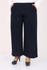 Women's Oversize Navy Blue Cardigan Pants Set