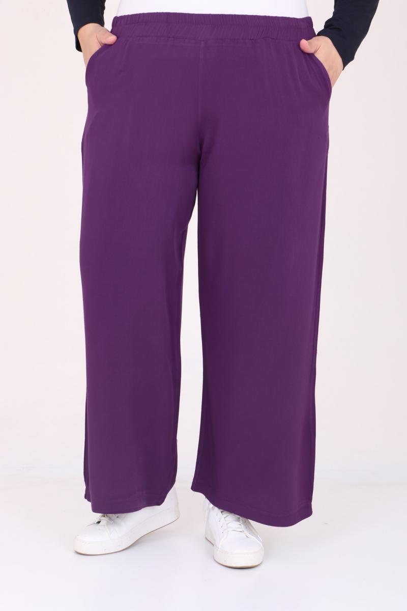 Women's Oversize Purple Cardigan Pants Set