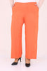 Women's Oversize Orange Pants Cardigan Set