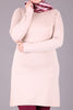 Women's Oversize Long Sleeves Long Mink Combed Cotton Blouse